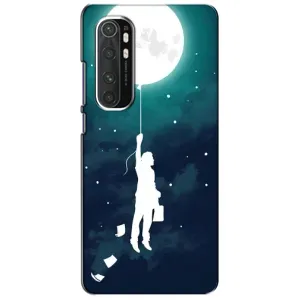 Чохол (ТПУ) з планетами на Xiaomi Mi Note 10 Lite (To The moon)