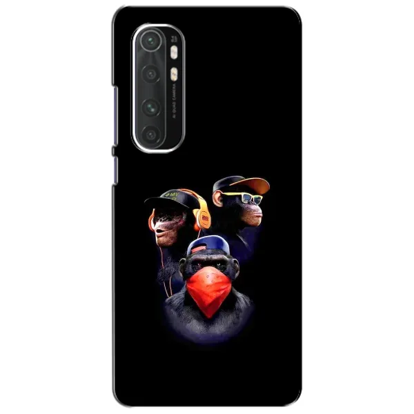 Чехол с рисунком «Три обезьяны» для Xiaomi Mi Note 10 Lite Чехол с рисунком «Три обезьяны» для Xiaomi Mi Note 10 Lite
