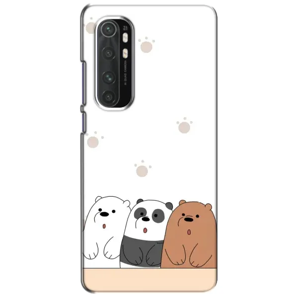 Чехол с рисунком «Удивленные медвеженки» для Xiaomi Mi Note 10 Lite Чехол с рисунком «Удивленные медвеженки» для Xiaomi Mi Note 10 Lite