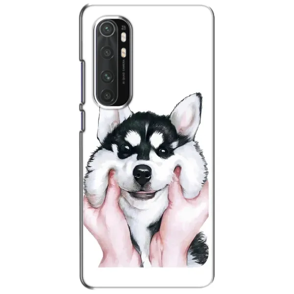 Чехол с рисунком «Собака Хаски» для Xiaomi Mi Note 10 Lite Чехол с рисунком «Собака Хаски» для Xiaomi Mi Note 10 Lite