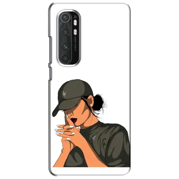 Чехол с рисунком «В зеленом» для Xiaomi Mi Note 10 Lite