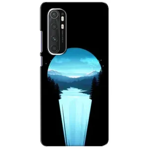 Летний Чехол на Xiaomi Mi Note 10 Lite (Синий Водопад)