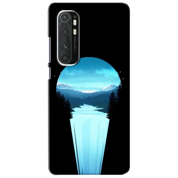 Чехол с рисунком «Синий Водопад» для Xiaomi Mi Note 10 Lite Чехол с рисунком «Синий Водопад» для Xiaomi Mi Note 10 Lite
