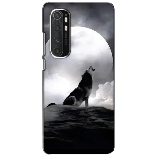 Чехол с рисунком «Волк и луна» для Xiaomi Mi Note 10 Lite Чехол с рисунком «Волк и луна» для Xiaomi Mi Note 10 Lite