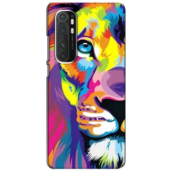 Чехол с рисунком «Яркий Лев» для Xiaomi Mi Note 10 Lite