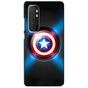 Чохол с Щітом Капітана Америки на Xiaomi Mi Note 10 Lite (Яскраий Щит Капітана)