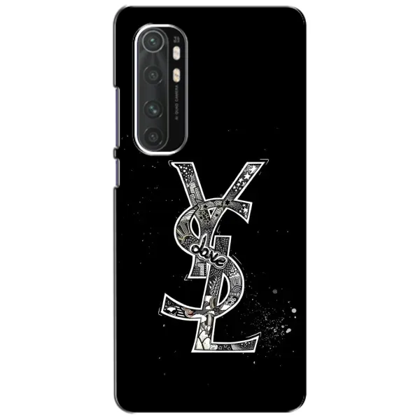 Чехол с рисунком «YSL» для Xiaomi Mi Note 10 Lite Чехол с рисунком «YSL» для Xiaomi Mi Note 10 Lite