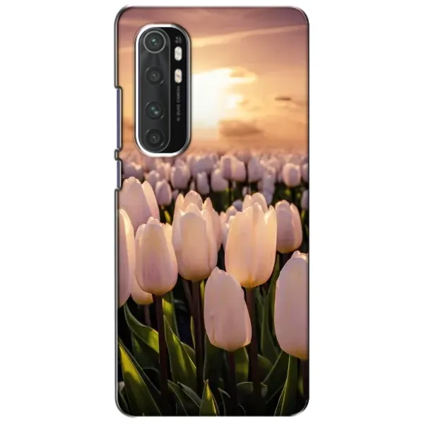 Чехол с рисунком «Закат с цветами» для Xiaomi Mi Note 10 Lite Чехол с рисунком «Закат с цветами» для Xiaomi Mi Note 10 Lite