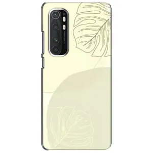 Чохол квітковий дизайн для Xiaomi Mi Note 10 Lite (Зелений фон)