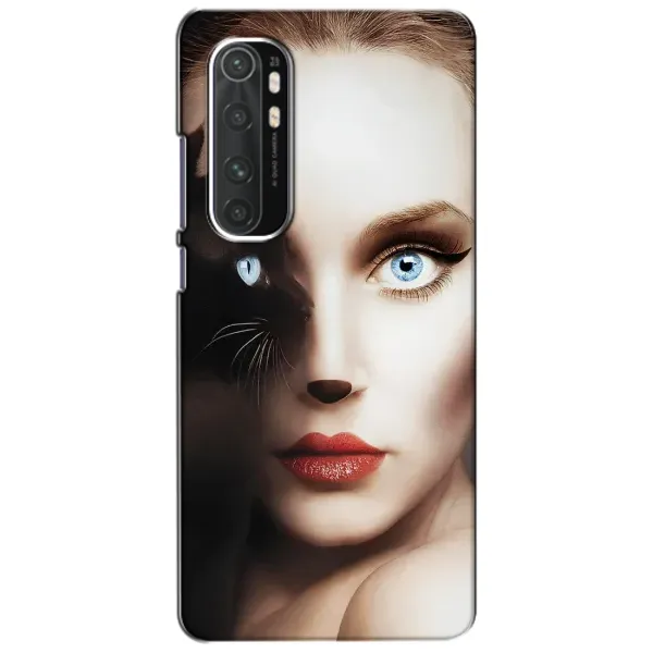 Чехол с рисунком «Женщина кошка» для Xiaomi Mi Note 10 Lite Чехол с рисунком «Женщина кошка» для Xiaomi Mi Note 10 Lite