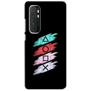 Чехол КИБЕРСПОРТ для Xiaomi Mi Note 10 Lite (Значки Sony)
