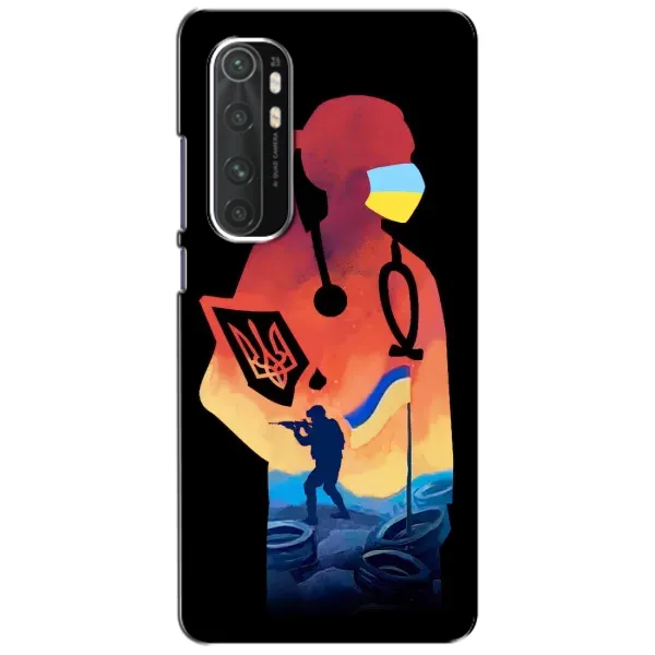 Чохол з малюнком «ЗСУ Лікар» для Xiaomi Mi Note 10 Lite Чохол з малюнком «ЗСУ Лікар» для Xiaomi Mi Note 10 Lite