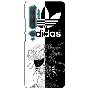 Чехол в стиле "Адидас" для Сяоми Нот 10 (Adidas шнурки)