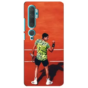 Чехлы с принтом Спортивная тематика для Xiaomi Mi Note 10 (Алькарас Теннисист)