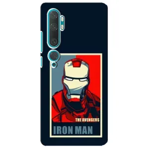 Чехол Супергерой Железный человек на Xiaomi Mi Note 10 (Art Iron man)