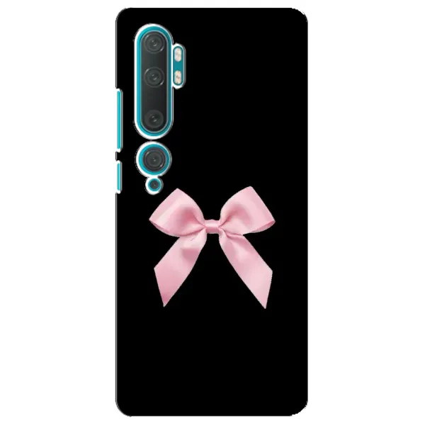 Чехол с рисунком «Бант на черном» для Xiaomi Mi Note 10 Чехол с рисунком «Бант на черном» для Xiaomi Mi Note 10