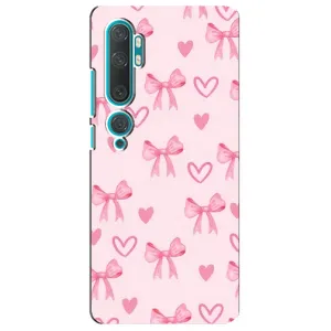 Чохол банти для Xiaomi Mi Note 10 (Бантики і сердечки)