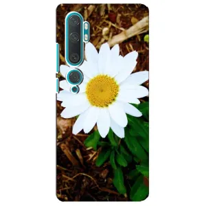 Чохол з ромашками на Xiaomi Mi Note 10 (Біла ромашка)