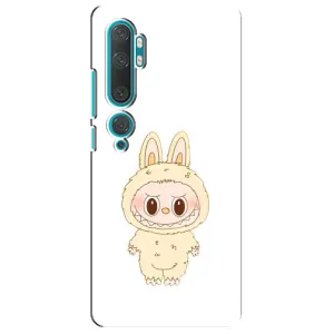 Чохол з принтом Лабубу для Xiaomi Mi Note 10 (Бежевий Лабубу)