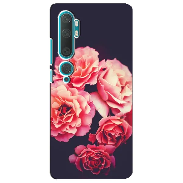 Чехол с рисунком «Бутоны» для Xiaomi Mi Note 10 Чехол с рисунком «Бутоны» для Xiaomi Mi Note 10