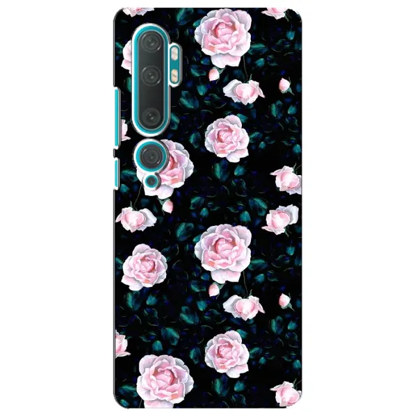 Чехол с рисунком «Чайные розы» для Xiaomi Mi Note 10 Чехол с рисунком «Чайные розы» для Xiaomi Mi Note 10