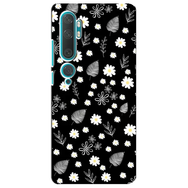 Чехол с рисунком «цветение на чорном» для Xiaomi Mi Note 10 Чехол с рисунком «цветение на чорном» для Xiaomi Mi Note 10