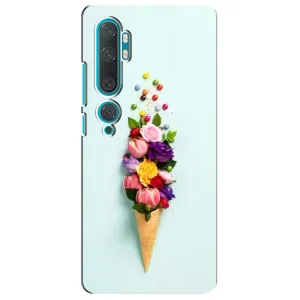 Чохли з тематикою "КВІТИ" на Xiaomi Mi Note 10 (Квітка-морозиво)