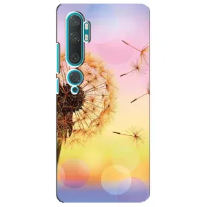 Силіконовий Чохол з кульбабками на Xiaomi Mi Note 10 (Квітка-кульбаба)
