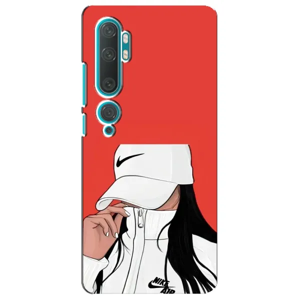 Чехол с рисунком «Девушка Nike» для Xiaomi Mi Note 10 Чехол с рисунком «Девушка Nike» для Xiaomi Mi Note 10