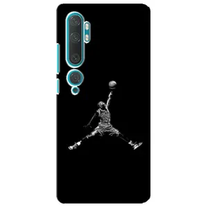 Силиконовый Чехол Nike Air Jordan на Сяоми Нот 10 (Джордан)