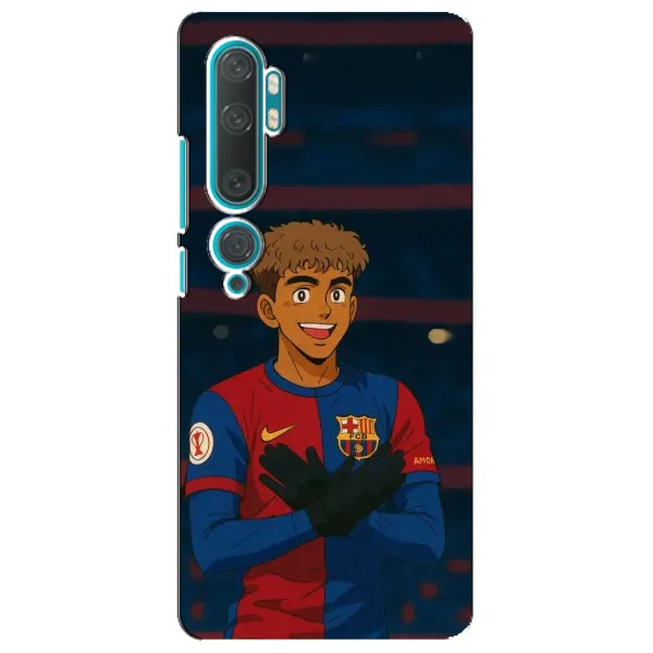 Чехол с рисунком «Футболист Ямаль» для Xiaomi Mi Note 10 Чехол с рисунком «Футболист Ямаль» для Xiaomi Mi Note 10
