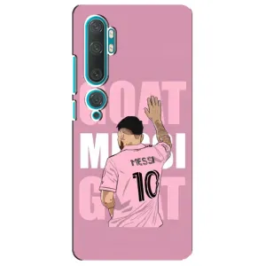Чехлы Лео Месси в Майами на Xiaomi Mi Note 10 (GOAT MESSI)