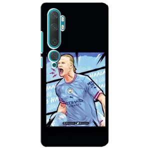 Чехлы с принтом для Xiaomi Mi Note 10 Футболист (гол Эрлинг Холланд)