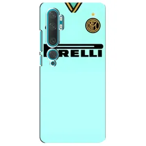 Силиконовые Чехлы принт Футбол на Xiaomi Mi Note 10 (Inter)