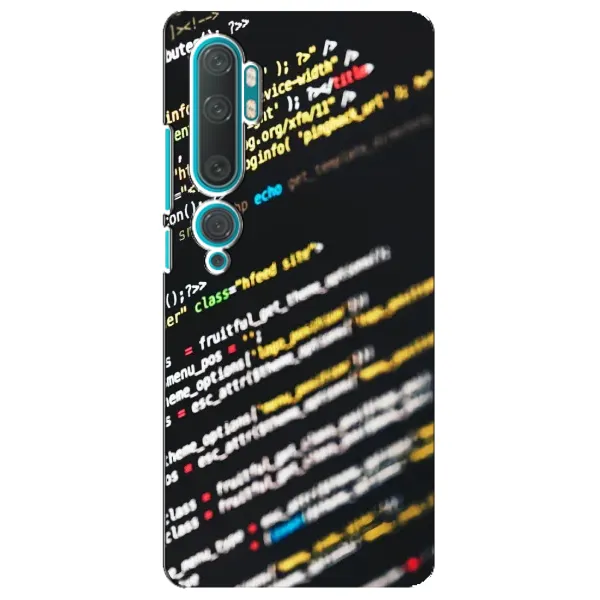 Чехол с рисунком «Код» для Xiaomi Mi Note 10 Чехол с рисунком «Код» для Xiaomi Mi Note 10