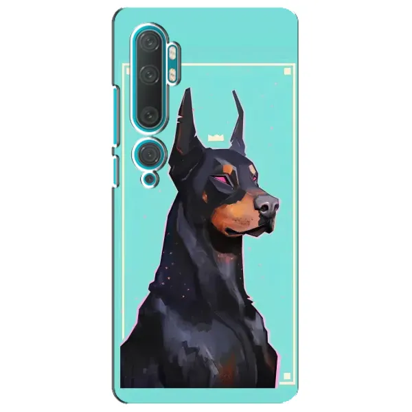 Чехол с рисунком «Король доберман» для Xiaomi Mi Note 10 Чехол с рисунком «Король доберман» для Xiaomi Mi Note 10
