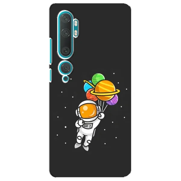 Чехол с рисунком «Космонавт с шариками» для Xiaomi Mi Note 10 Чехол с рисунком «Космонавт с шариками» для Xiaomi Mi Note 10