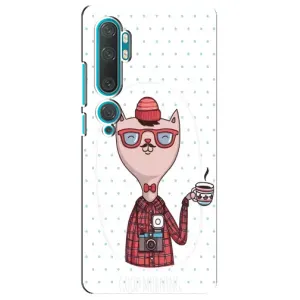 Чехол на тематику: Коты для Xiaomi Mi Note 10 (Кот аристократ)