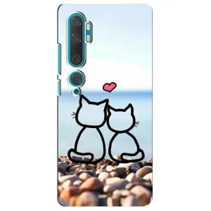 Силиконовые Чехлы Любимому человеку для Xiaomi Mi Note 10 (Котейки)