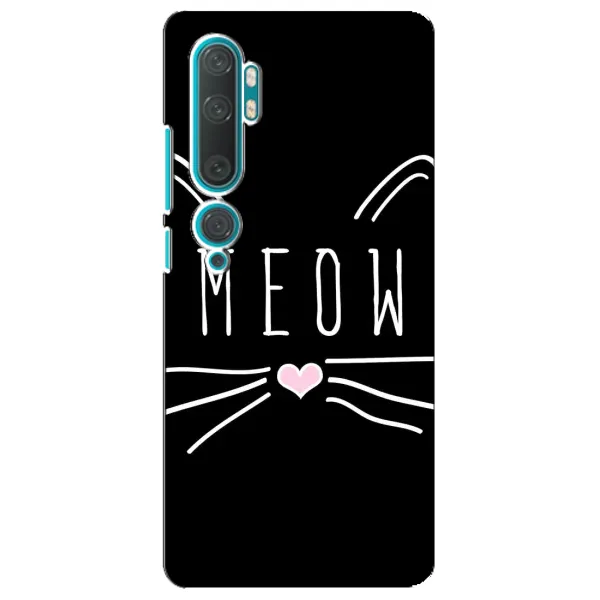 Чехол с рисунком «КОТИК MEOW» для Xiaomi Mi Note 10 Чехол с рисунком «КОТИК MEOW» для Xiaomi Mi Note 10
