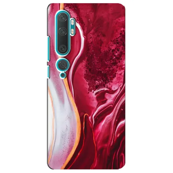 Чехол с рисунком «Красный мрамор» для Xiaomi Mi Note 10 Чехол с рисунком «Красный мрамор» для Xiaomi Mi Note 10