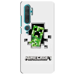 Чохли для Xiaomi Mi Note 10 (Персонажі МайнКрафт) (Кріпер)