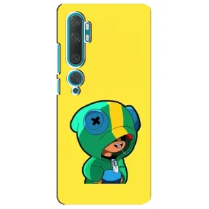 Чохол Бравл Старс для Xiaomi Mi Note 10 (Леон (LEON))
