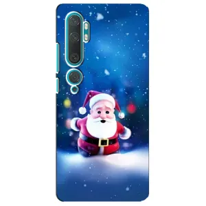 Чехлы на Новый Год Xiaomi Mi Note 10 (Маленький Дед Мороз)
