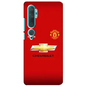 Силиконовые Чехлы принт Футбол на Xiaomi Mi Note 10 (Man United)