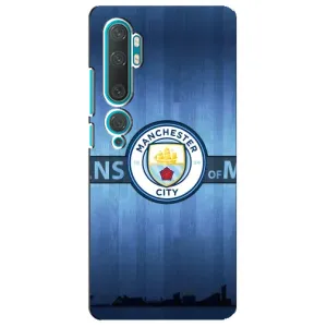 Силиконовые Чехлы принт Футбол на Xiaomi Mi Note 10 (ManCity)