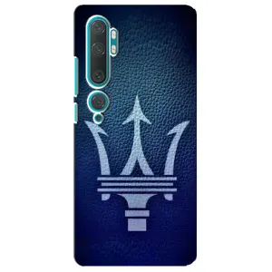 Чехлы с тематикой "Крутые машины" на Xiaomi Mi Note 10 (Лого Maserati)
