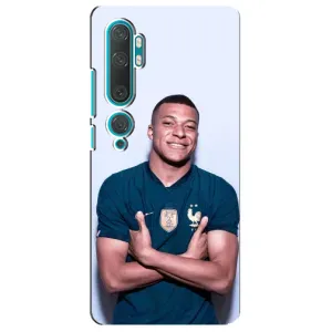 Чохол (TPU) з Футболістом на Xiaomi Mi Note 10 (Мбаппешичка)