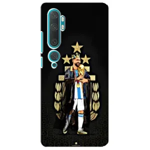 Чехлы Лео Месси Аргентина для Xiaomi Mi Note 10 (Месси король)