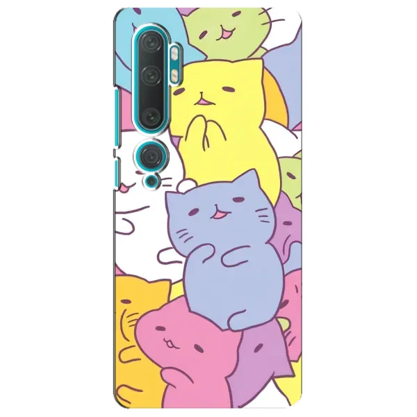Чехол с рисунком «Милые котики» для Xiaomi Mi Note 10 Чехол с рисунком «Милые котики» для Xiaomi Mi Note 10